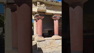 Knossos palace 🇬🇷 Crete Greece [upl. by Aihsas]