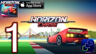 Horizon Chase  World Tour iOS Walkthrough  Gameplay Part 1  California Tutorial San Francisco [upl. by Lehctim]