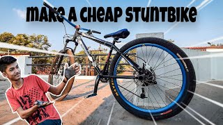 How to build a cheap stunt bike   केवल 30000 रुपये  😱 [upl. by Leckie]