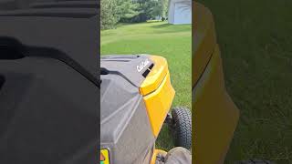 100 hours on the Cub Cadet XT2 amp still going strong 💪 shorts mowing cubcadet [upl. by Akamahs]