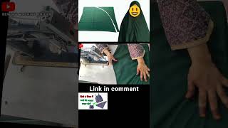 Hijab cutting and stitching  sewing tips and tricks [upl. by Kenley]