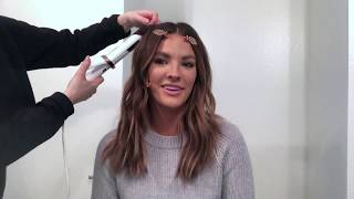 Beach Wave Hair Tutorial for Short Hair [upl. by Cone]