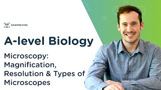 Microscopy Magnification Resolution amp Types of Microscopes  Alevel Biology  OCR AQA Edexcel [upl. by Ylak]