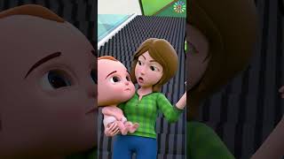 Be Careful At The Escalator Song  Kids Songs amp Nursery Rhymes  Shorts [upl. by Hose]