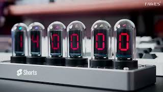 IPS Nixie Tubes Digital Table Clock [upl. by Duong]