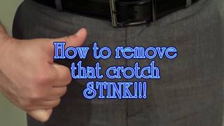 How to ELIMINATE SWEATY CROTCH STINK  In no time [upl. by Ocinom227]