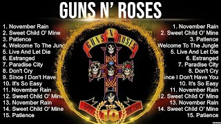 Guns N’ Roses Greatest Hits  Best Songs Of 80s 90s Old Music Hits Collection [upl. by Adaurd879]