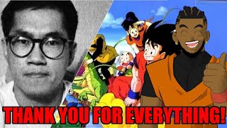 Akira Toriyama Has Passed Away At 68 Years Old THANK YOU FOR EVERYTHING [upl. by Amann]