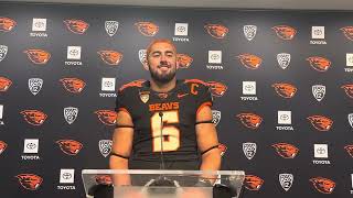 Oregon State Football 2023 John McCartan [upl. by Hanshaw]