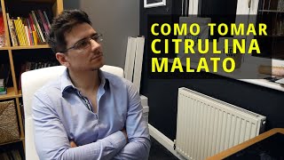 Como tomar Citrulina Malato Posso combinar com outros suplementos [upl. by Haslett]