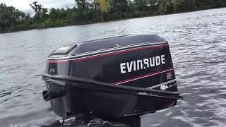 1994 Evinrude 4hp outboard motor [upl. by Skylar]