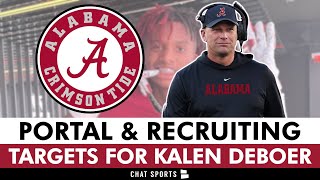 Alabama Football News Germie Bernard Commits To Bama Remaining Transfer amp 2024 Recruiting Targets [upl. by Nauqram]