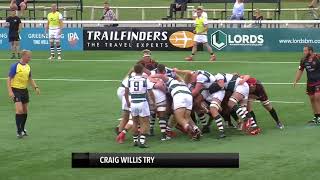 Match Highlights Ealing Trailfinders 17 Dragons 31 [upl. by Retloc]