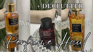 PERFUME HAUL 2024 and PERFUME DECLUTTER NICHE FRAGRANCE COLLECTION NICHE PERFUME HAUL [upl. by Eceinahs694]