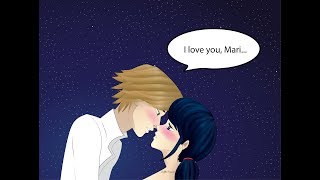 ADRIEN KISSES MARINETTE Miraculous Ladybug Comic complete English season 5 Jubilation [upl. by Lait]