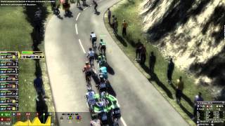 Tour de France 2013 Stage 20  PCM 2013  Softpedia Gameplay [upl. by Ahsienahs]