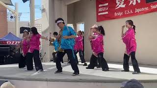 Soran bushi 827 2023 Los Angeles South Bay quotBridgequot Japanese summer festival quotMy bonodori Taikaiquot [upl. by Ellenor461]