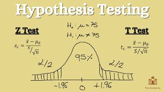 Hypothesis Testing  Z test amp T test [upl. by Adnarrim]