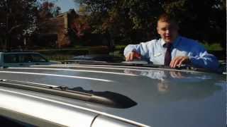 HOW TO USE THE ROOF RACK ON A VOLKSWAGEN ROUTAN [upl. by Keene941]