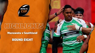 RD 8 HIGHLIGHTS  Manawatu v Southland Mitre 10 Cup 2020 [upl. by Toole]