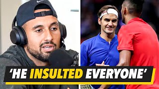 How Nick Kyrgios REALLY Feels About Roger Federer [upl. by Abbotsen518]