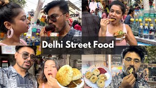 Delhi Street Food  Lajpat Nagar Market Food  Noida Street Food 🥟🌽🍜 streetfood delhistreetfood [upl. by Attenauqa761]