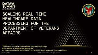 Scaling RealTime Healthcare Data Processing for the Veterans Affairs [upl. by Enialem640]