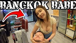 ASMR Bangkoks Lady Barber gives amazing experience [upl. by Elexa808]