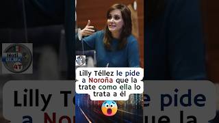 Lilly Téllez quiere jugarle sucio al senador Noroña pero no le funciona 🤣 [upl. by Ariaz]