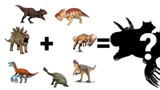 Stegosaurus  Pachyrhinosaurus  Carnotaurus Ankylosaur Pachycephalosaur  Iguandon Therizinosaur [upl. by Rosenwald]