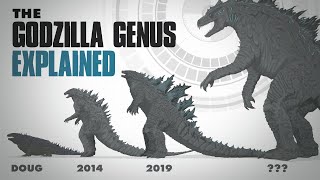 Evolution of Godzilla size comparison in real life 19542024 [upl. by Gibert]