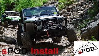 Jeep TJ sPOD Install [upl. by Ased]