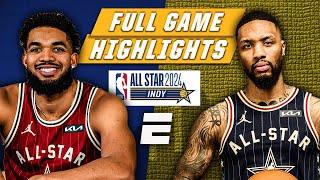 Western AllStars vs Eastern AllStars  NBA AllStar Game Highlights [upl. by Erdnuaed810]