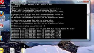 Como ver o ipconfig no windows 7mp4 [upl. by Anaej129]