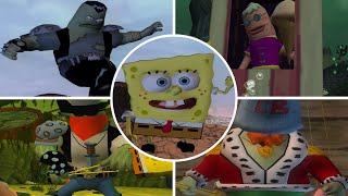 The Spongebob SquarePants Movie  All BossesAll Boss Fights With Cutscenes  ENDING PS2 Xbox [upl. by Ninel378]