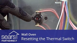 Wall Oven Wont Heat Resetting the Thermal Switch [upl. by Lynn]