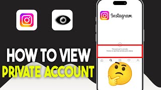 2 Ways to View Private Instagram Accounts 2024 [upl. by Shelli]