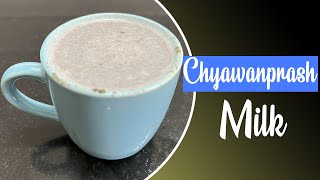 How to Make Chyawanprash Milk  Chyawanprash Health Drink [upl. by Garlaand]