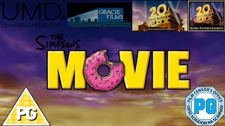 Opening To The Simpsons Movie UK UMD 2008 [upl. by Isus]