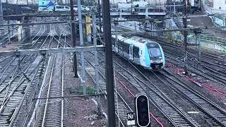 Mon voyage à Paris épisode 7 jours 4 des trains audessus des voies de ParisNord [upl. by Nayrda68]