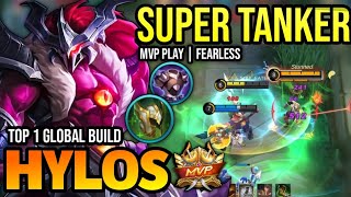 HYLOS BEST BUILD 2023  BUILD TOP 1 GLOBAL HYLOS GAMEPLAY  MOBILE LEGENDS✓ [upl. by Leuqcar224]