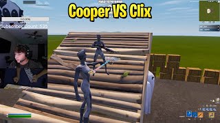 Cooper VS Clix 1v1 Buildfights [upl. by Torry]