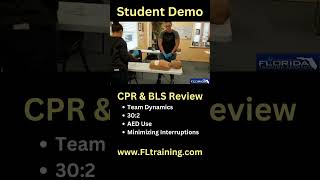 CPR amp BLS Skills Review Student Demo [upl. by Lj610]