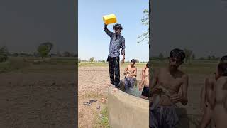 Das kida samjhegi pinda diya baatan nu viral shorts punjabisong pindawale tubewell punjab [upl. by Leuqar]