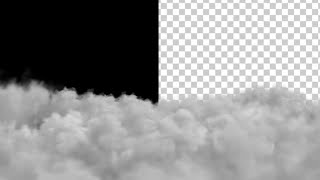 Clouds With Alpha Channel Motion Graphics [upl. by Lonna]