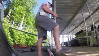 Crappie Fishing Old Hickory Lake 52018 [upl. by Mae]