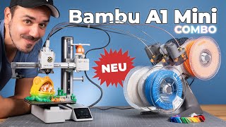 Bambu Lab A1 Mini Combo  DER Anfänger 3D Drucker 2024 XXL Test [upl. by Borchert773]