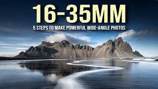 5 STEPS to make POWERFUL 1635mm WIDEANGLE photos [upl. by Nork]