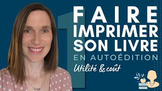 📚 Faire imprimer son livre en autoédition 📊  1️⃣ Première partie [upl. by Lonnard]