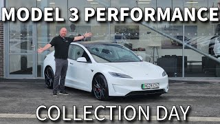 New Tesla Model 3 Performance arrives in the UK Collection and first impressions… [upl. by Ojok810]